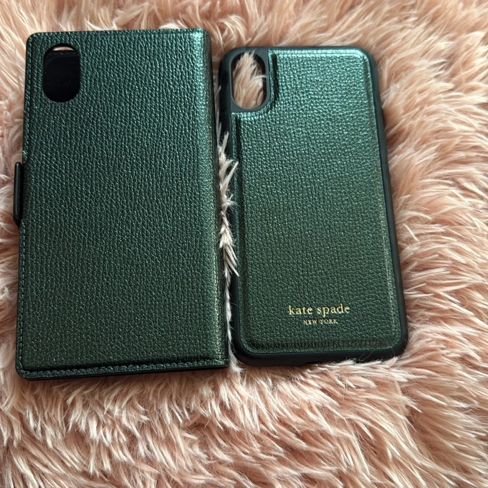 Kate Spade Iphone Xs Max Magnetic Wrap Folio Case! NWOT